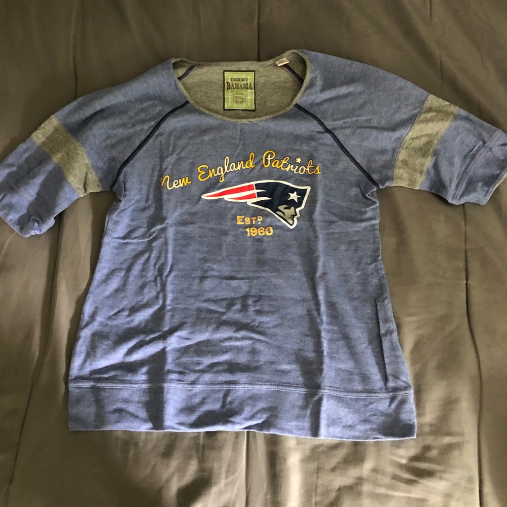 Tommy Bahama New England Patriots ringer tee